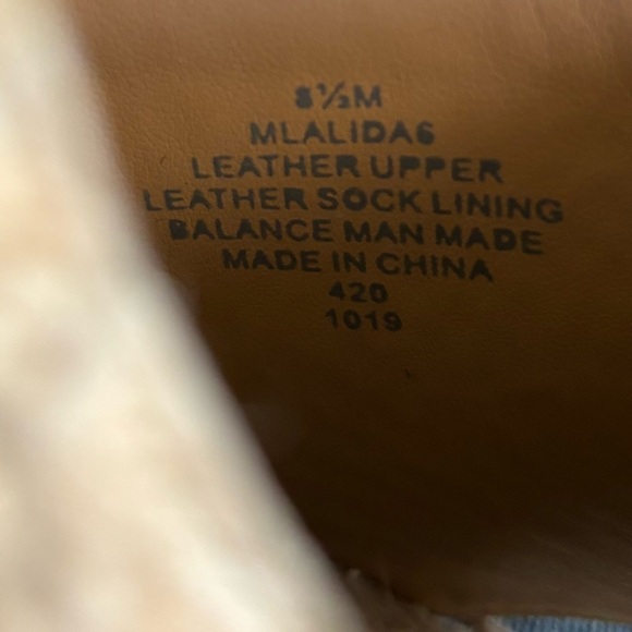 Marc Fisher MLALIDAS Leather Sandals Size 8.5 Open Toe Wedge with Ankle Strap - Picture 11 of 14